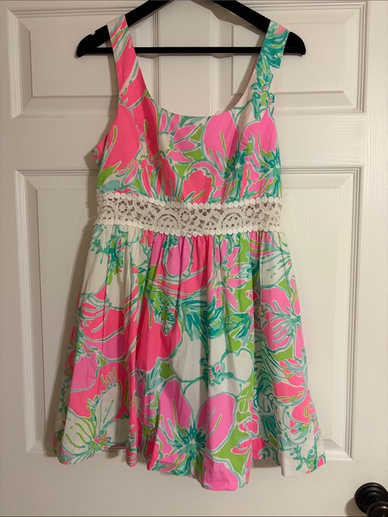 Lilly Pulitzer Dresses & Skirts - Lilly Pulitzer Rosemarie Dress - Don't Give a Cluck - Size 10